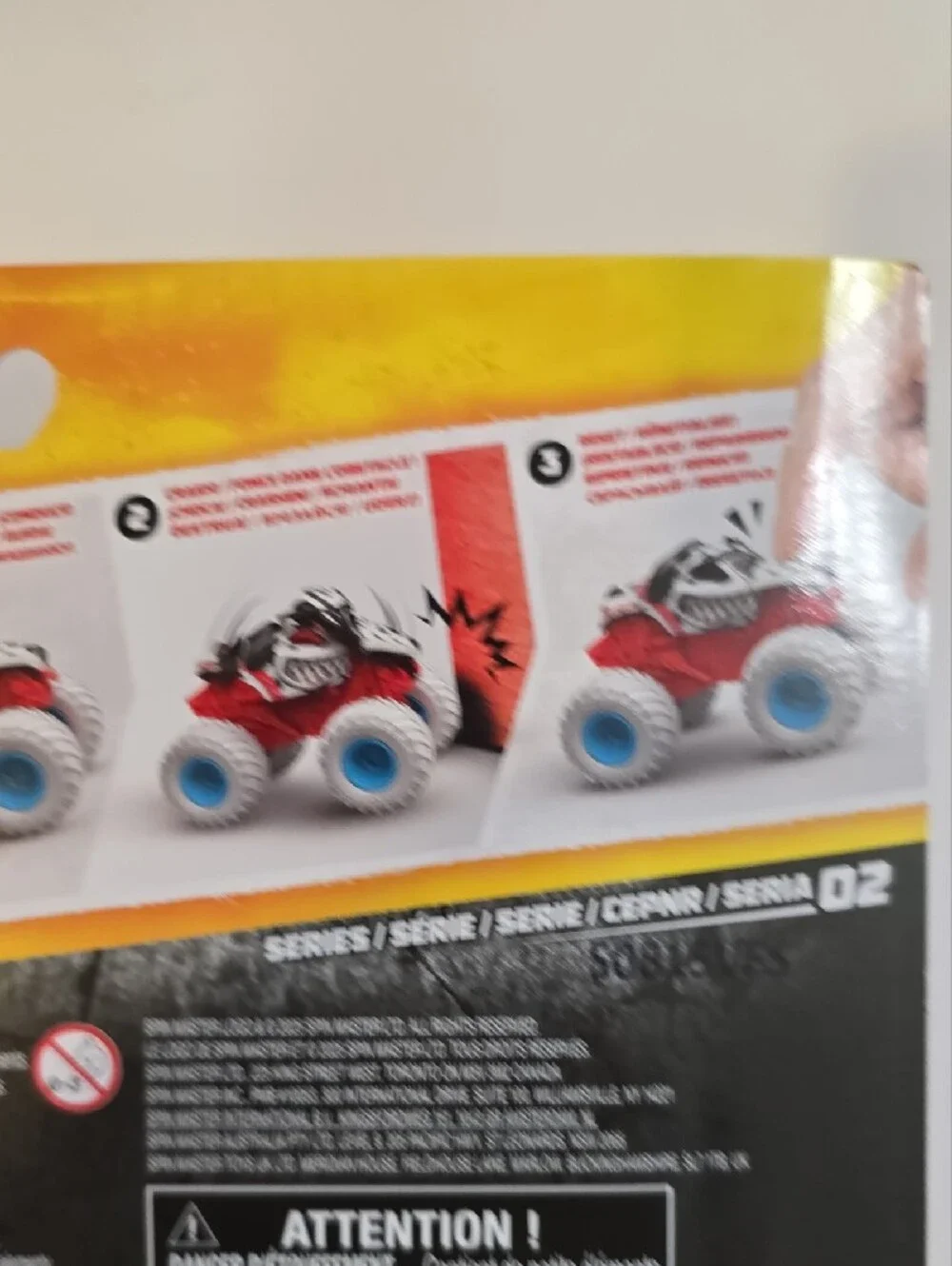 Monster Jam Monster Mutt Dalmatian Red & White Kids Vehicle Toy